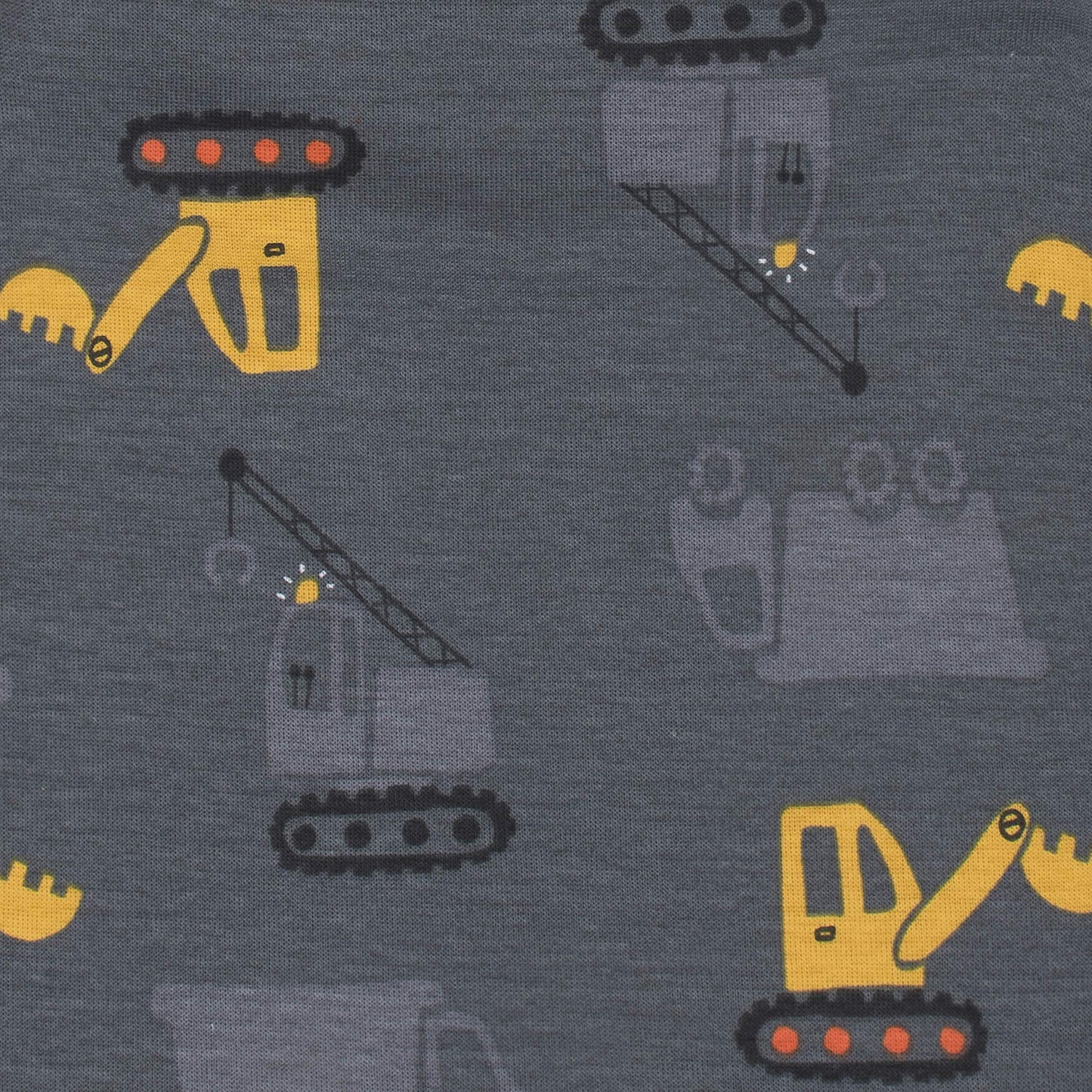 GerberBaby BoysToddler Snug Fit 4-Piece Pajama SetDump Truck Grey5T