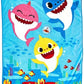 Baby Shark Musical Warm, Plush, Throw Blanket That Plays The Theme Song - Extra Cozy And Comfy For Your Toddler, Blue