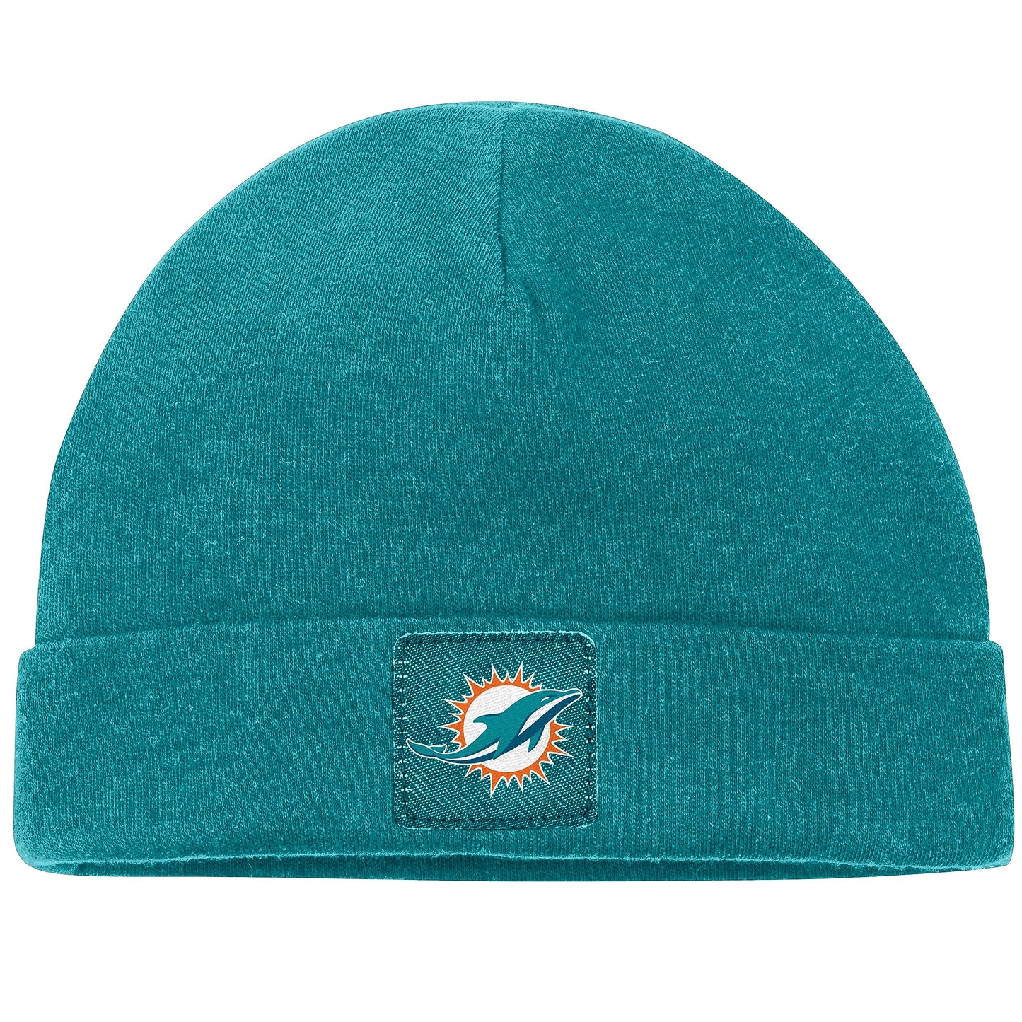 Gerber Nfl Baby Boys' 3Pc Bodysuit, Footed Pant, & Cap Set, Miami Dolphins, 0-3 Months