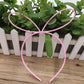 Xima 12Pcs Plastic Rabbit Ears Girls Headbands Rabbit Ear Hairbands Bows Headbands Bunny Rabbit Headear Party Hair Accessory (Sp