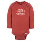 Gerber Baby Girl'S 6-Pack Long-Sleeve Onesies Bodysuits, Leaves