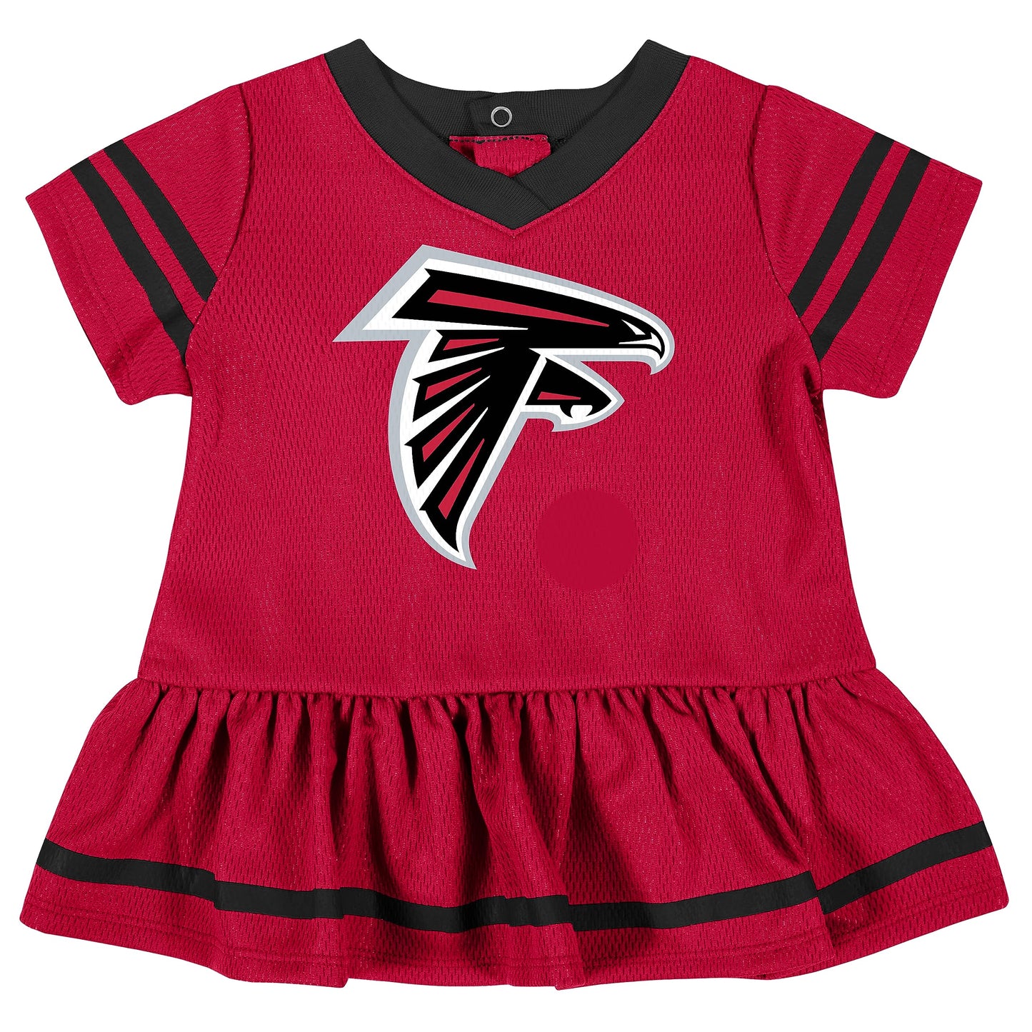 Gerber Baby Girl'S Nfl Jersey Dress And Diaper Cover, Team Color, 6-12 Months