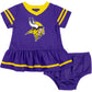 Gerber Baby Girl'S Nfl Jersey Dress And Diaper Cover, Team Color, 18 Months