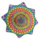 Mougee Mini Star Flow Star - 20' Diameter - Smaller Size For Smaller Hands And Easier Spinning (Harvest Mandela)