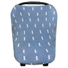 Baby Car Seat Cover Canopy And Nursing Cover Multi-Use Stretchy 5 In 1 Gift  'North ' By Copper Pearl