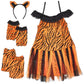 Fun World Tigress Child Costume, Medium 8-10
