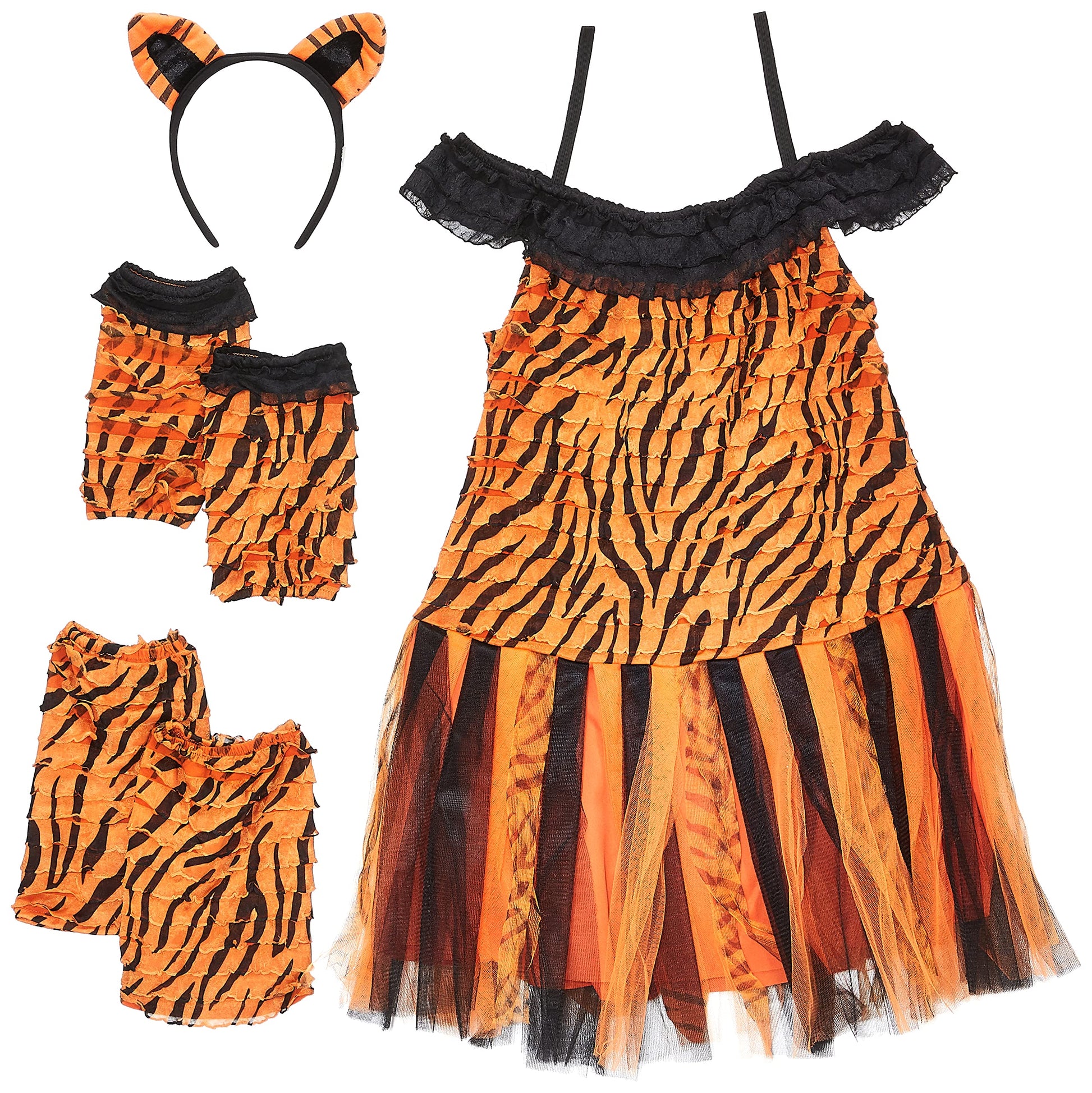 Fun World Tigress Child Costume, Medium 8-10
