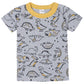 Gerberbaby Boystoddler Snug Fit 4-Piece Pajama Setdino Grey3T