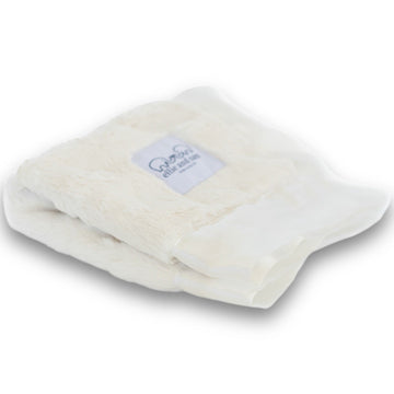 Luxury Satin Border Lovey - Ivory