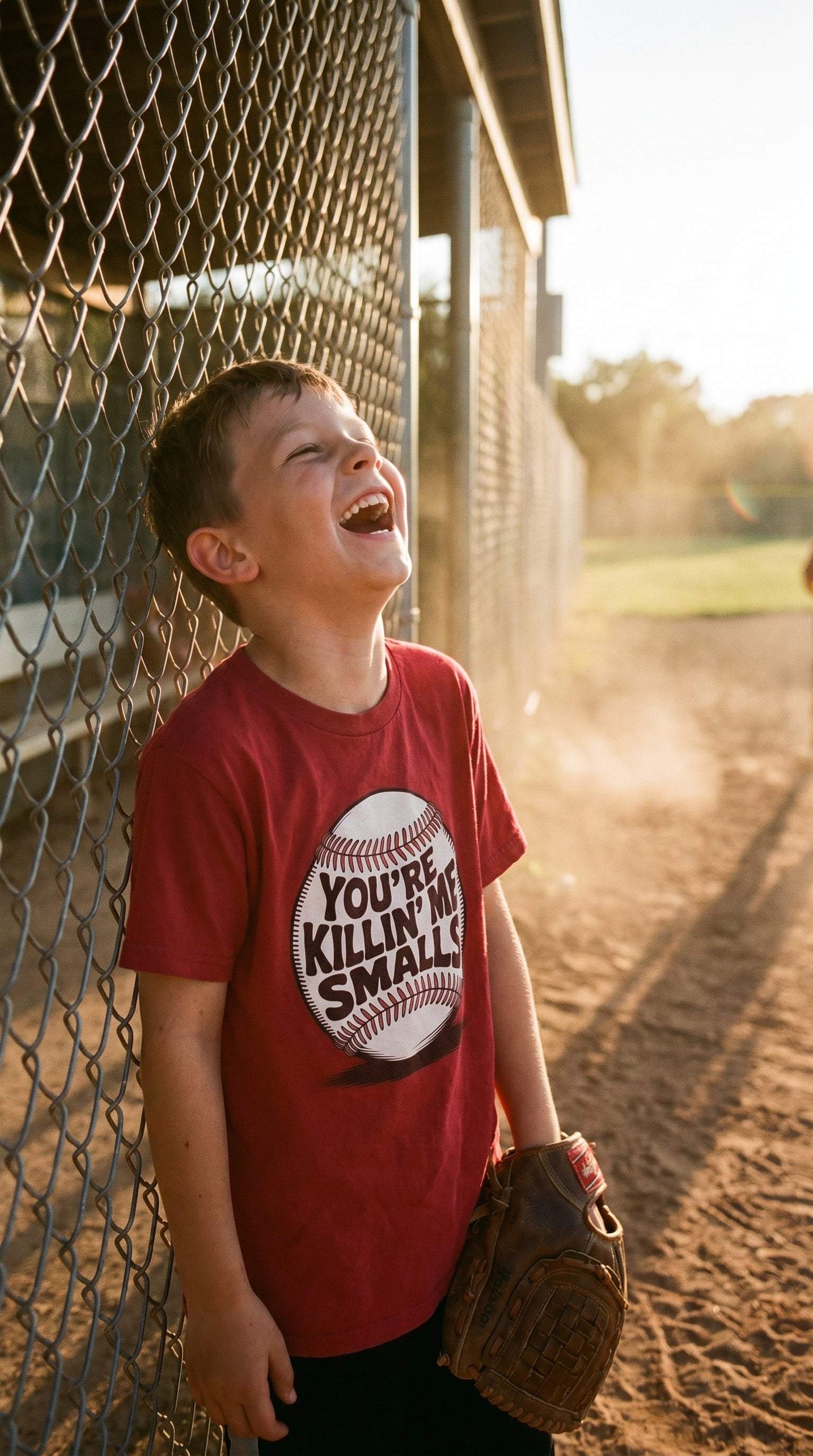 You’re Killin’ Me Smalls Kids T-Shirt (Baseball Graphic Tee)