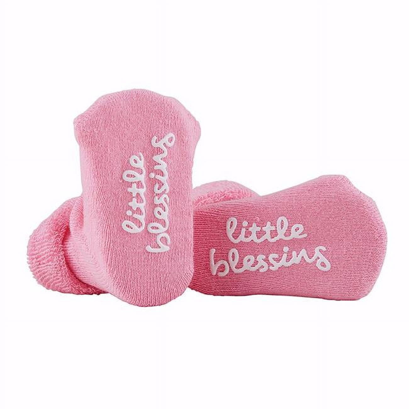 Stephan Baby 139349 Little Blessing Inspirational Socks Pink - 3-12 Monthpack Of WBBAPB07WBVFLCZ