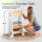 Standing Toddler Tower with Sliding Safety Door