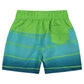 Andy & Evan - Boys Swim Bottom - Aqua Stripe