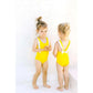 Ayla Ruffle One Piece - Yellow