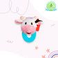 Cow Teething Hand Toys for 4 Month Old Baby Boys & Infants