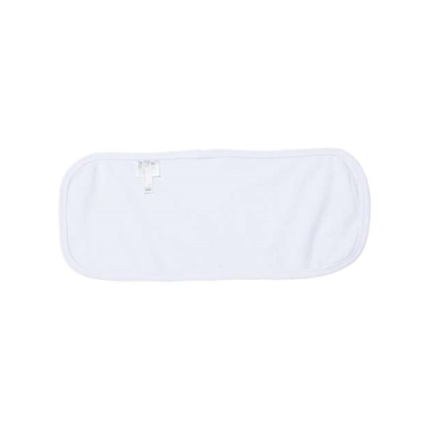 Rabbit Skins Terry Burp Cloth - White, One Size