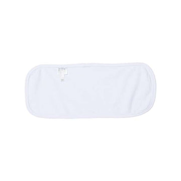 Rabbit Skins Terry Burp Cloth - White, One Size