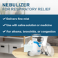 Shusher Care Portable Nebulizer – Whisper-Quiet Mesh Nebulizer for Adults & Kids, USB-C Rechargeable