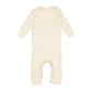 Rabbit Skins Infant Long Legged Baby Rib Bodysuit - Natural, Nb