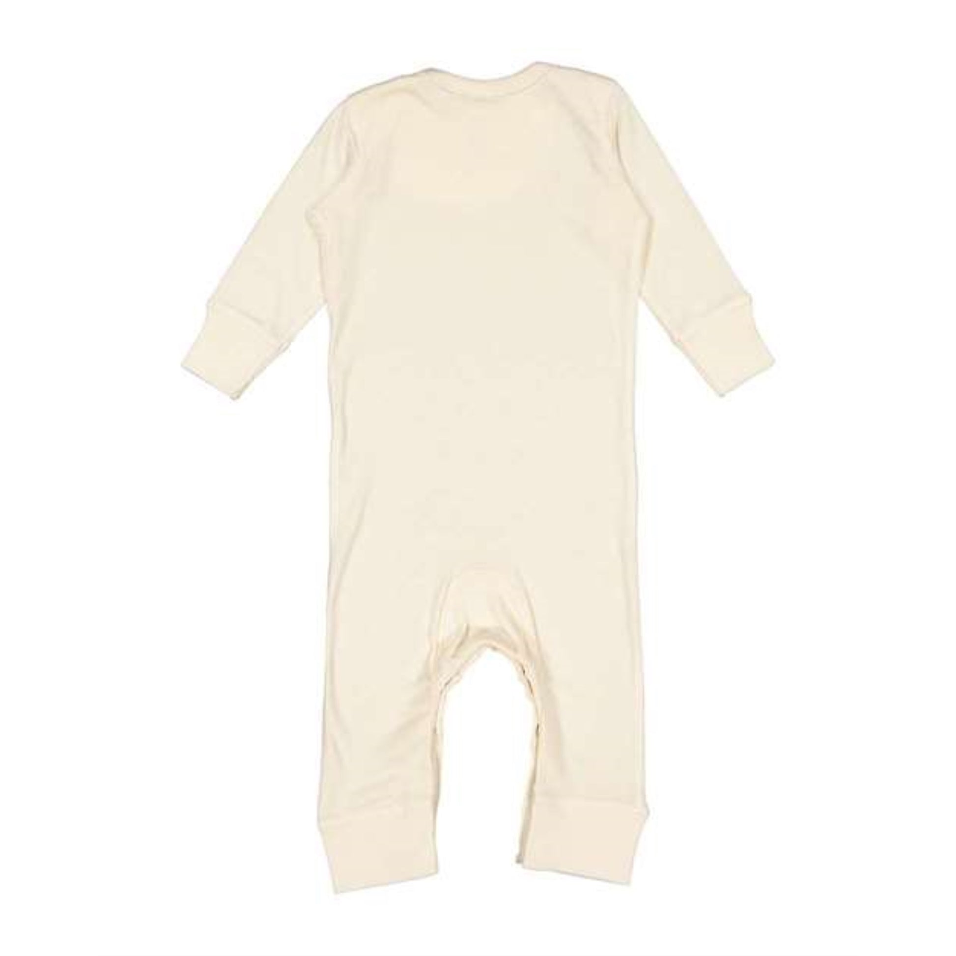 Rabbit Skins Infant Long Legged Baby Rib Bodysuit - Natural, Nb