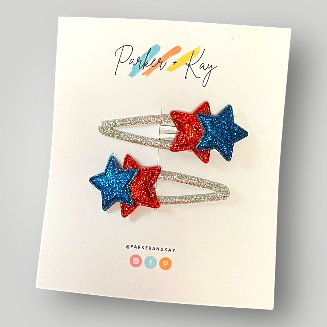Twinkling Stars Hair Clips