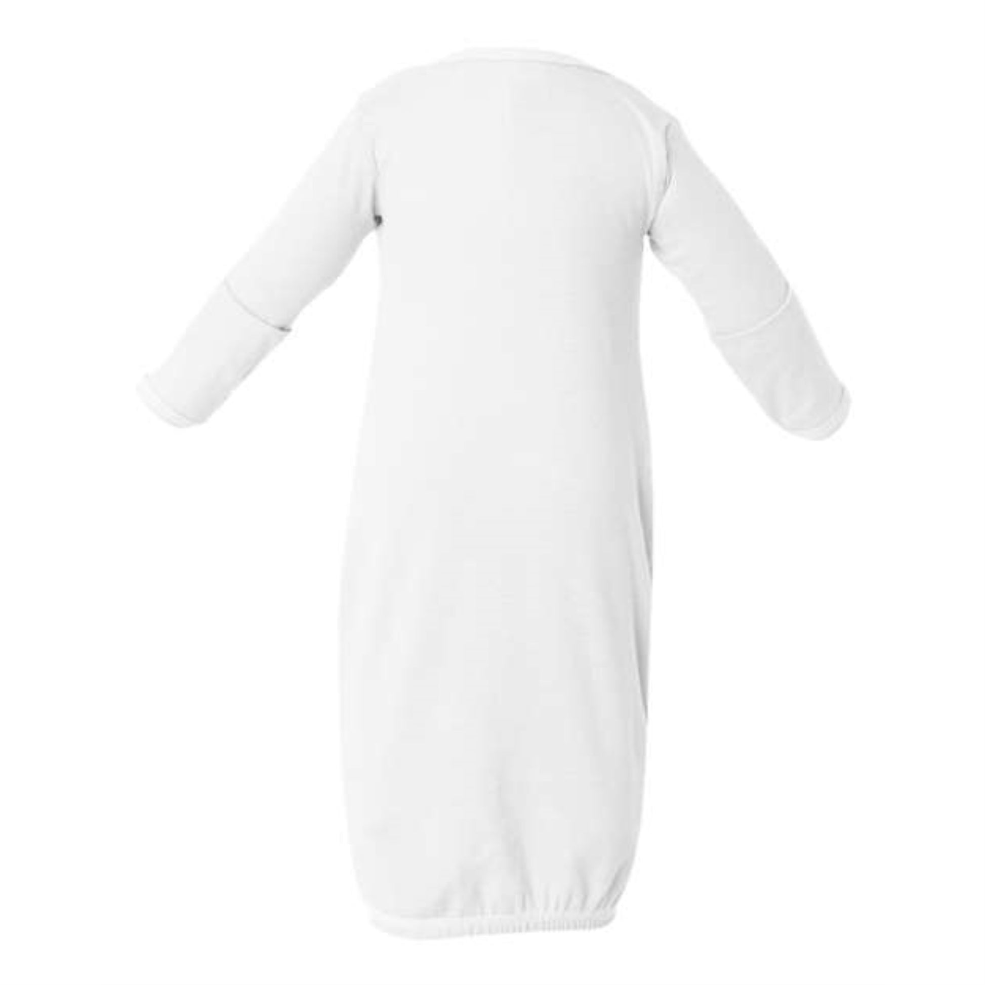 Rabbit Skins Infant Baby Rib Layette - White, Nb