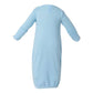 Rabbit Skins Infant Baby Rib Layette - Light Blue, Nb