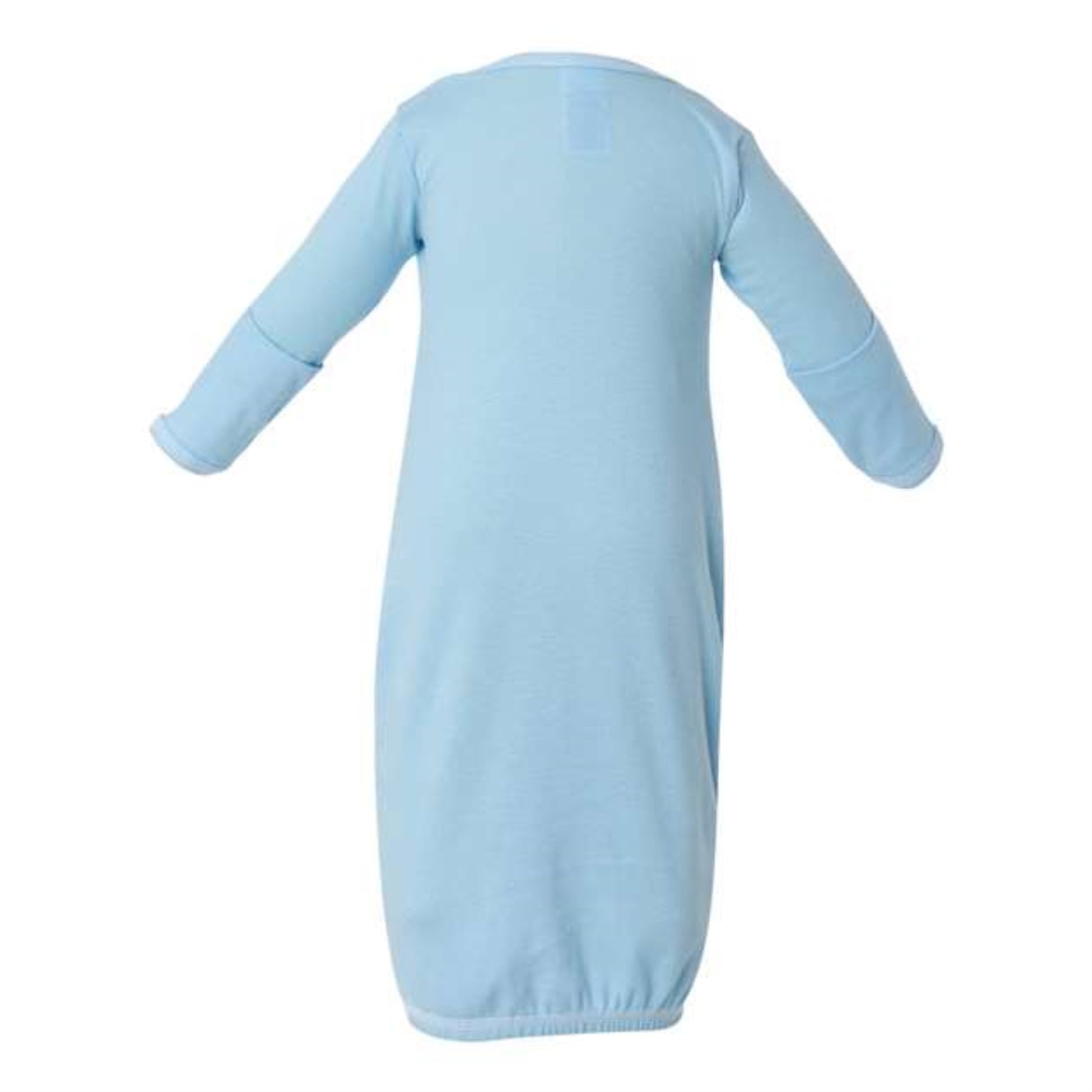 Rabbit Skins Infant Baby Rib Layette - Light Blue, Nb