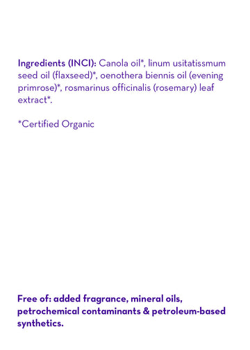 (No Fragrance) Super Sensitive™ Certified Organic Body Oil
