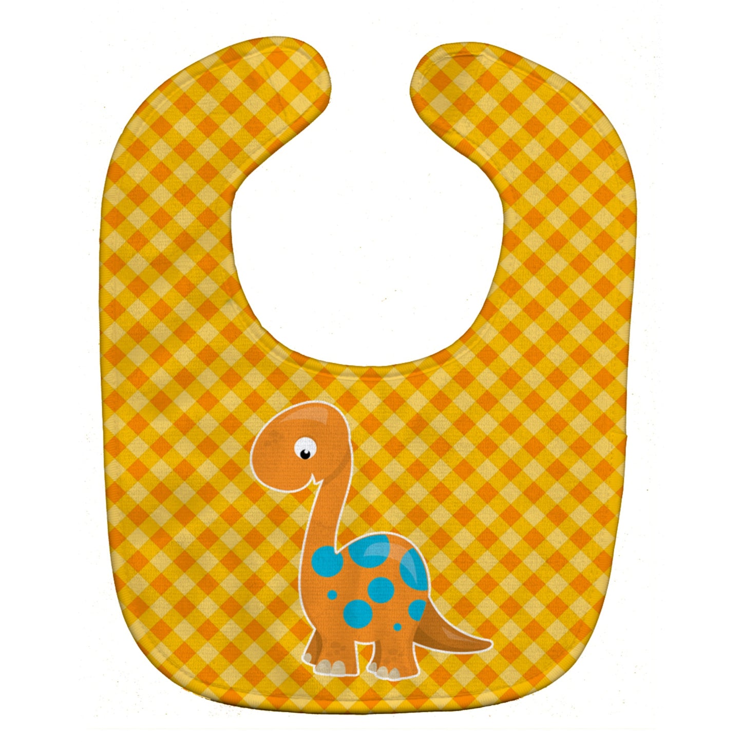 Carolines Treasures Baby Bib, Brontosaurus Dinosaur, Large
