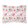 Caroline'S Treasures Watercolor Love Letters Pillowcase, Standard, Multicolor'