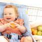 Baby Shopping Cart Hammock | Blue Little Arrow Design