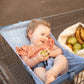 Baby Shopping Cart Hammock | Blue Little Arrow Design