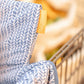 Baby Shopping Cart Cover | Blue Little Arrows Design