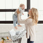 Baby Shopping Cart Cover | Triangles