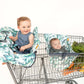 Baby Shopping Cart Cover | Tropical Day Leaf Print