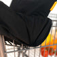 Baby Shopping Cart Cover | Black Fabric