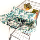 Baby Shopping Cart Cover | Tropical Day Leaf Print