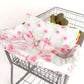 Baby Shopping Cart Cover | Full Bloom Watercolor Floral Print
