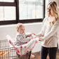 Baby Shopping Cart Cover | Full Bloom Watercolor Floral Print