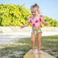 Blueberry Bay - Sweet Charlie Two Piece Strawberry Swimsuit