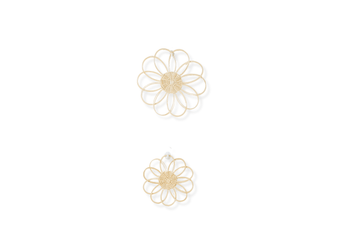 Sweet Bloom Rattan Flower Wall Art – Cute Boho Nursery & Girls Room Decor