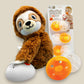 Shusher Sloth + 6-Pack Shushie™ Pacifiers – Soothing Bundle with Cuddly Cry Detection