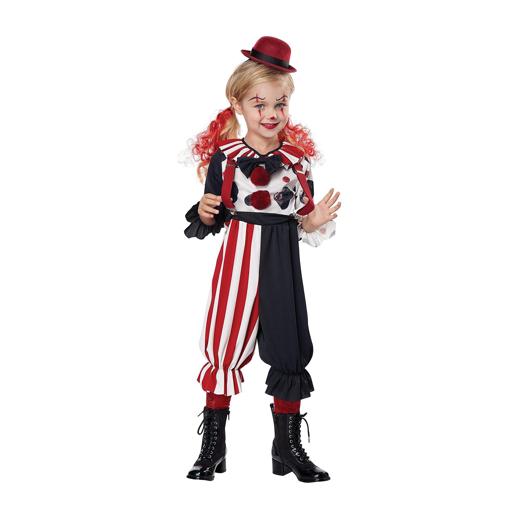 Kreepy Klown Kid Toddler Costume Large (4-6) – WBBAPB07QH73946