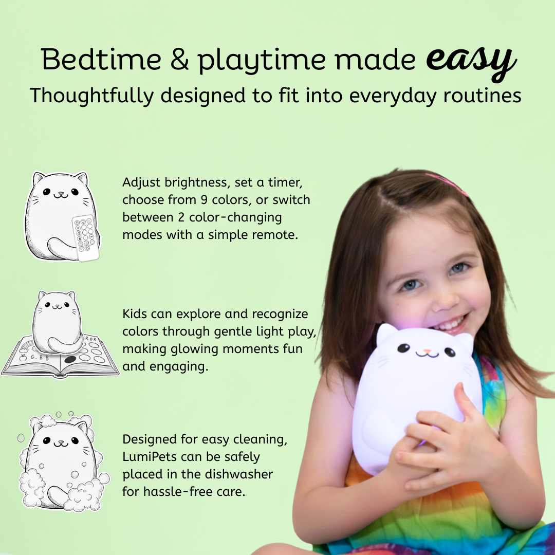 LumiPets Clive the Cat Night Light
