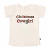 graphic tee | christmas cowgirl