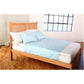 Toddler Duvet Cover  In Wlh B Fabric  100% Organic Cotton Twill W/Sateen On Back
