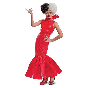 Disney Cruella Tween Red Costume Dress | Xl (14-16)