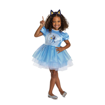 Bluey Classic Toddler Costume Dress | Large 4-6X