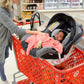 Baby Shopping Cart Hammock | Full Bloom Watercolor Floral Print
